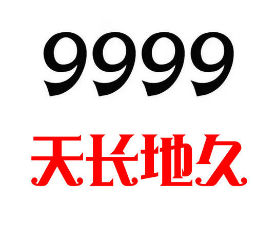 曹县尾号9999吉祥号