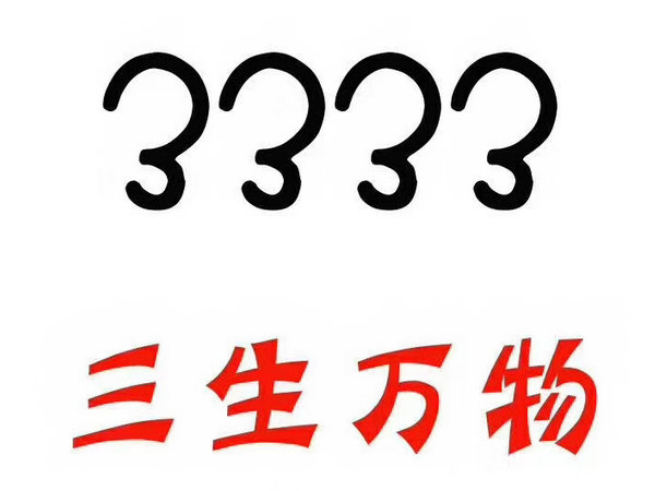 单县尾号3333手机靓号