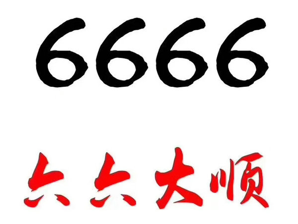 单县尾号6666吉祥号